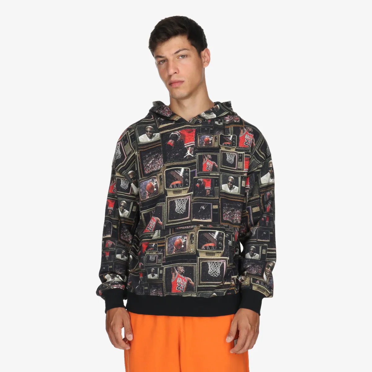 NIKE Hanorac M J BRK AOP FLC PO LB 
