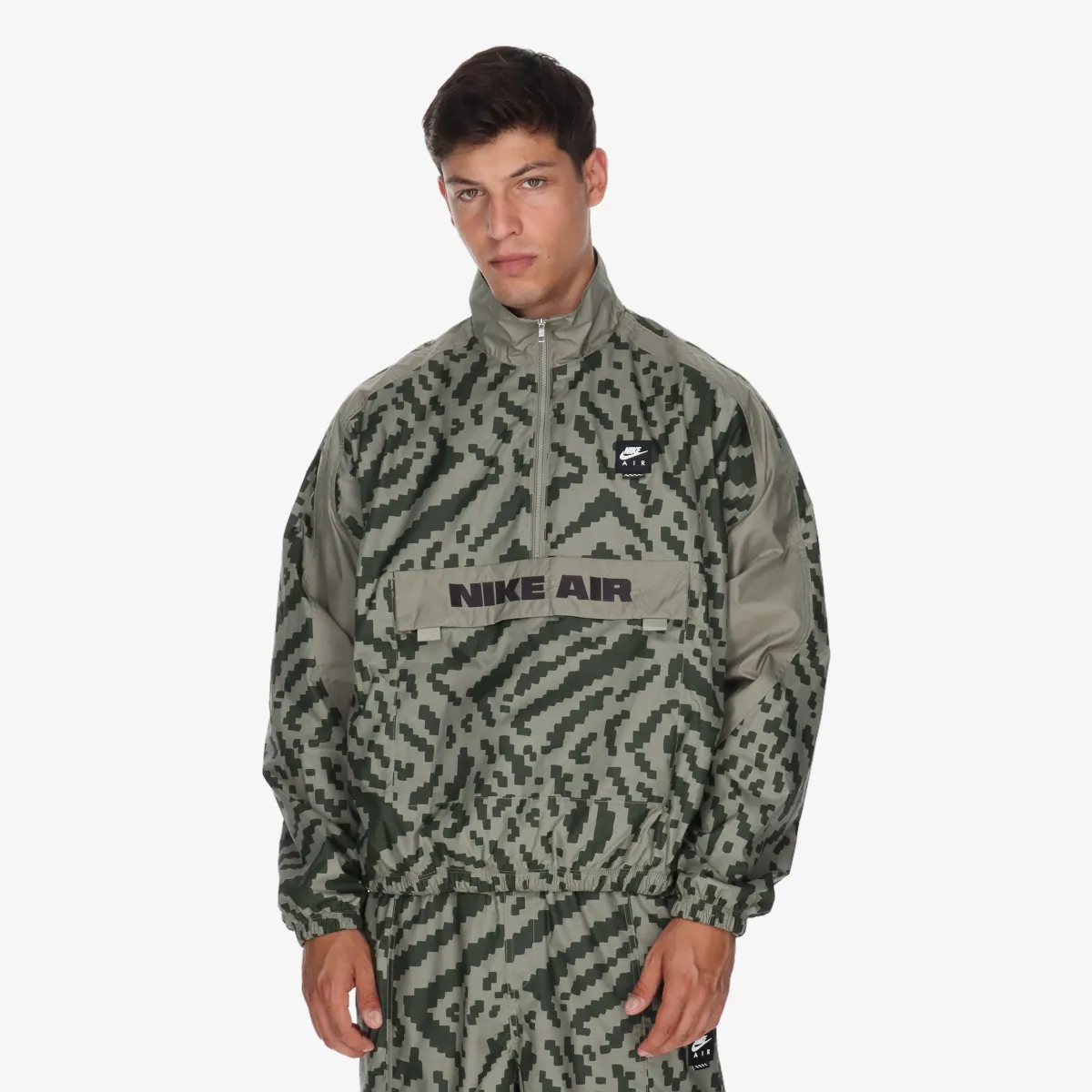 NIKE Hanorac M NK AIR 1/2 ZIP JACKET AOP 