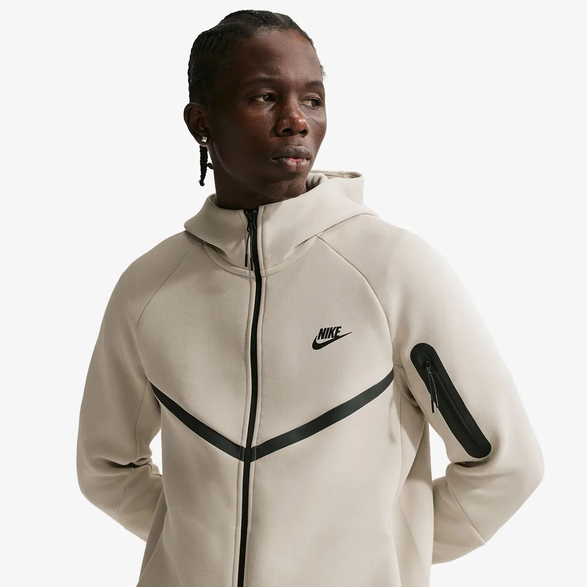 NIKE Hanorac M NK TCH FLC FZ WR HOODIE 