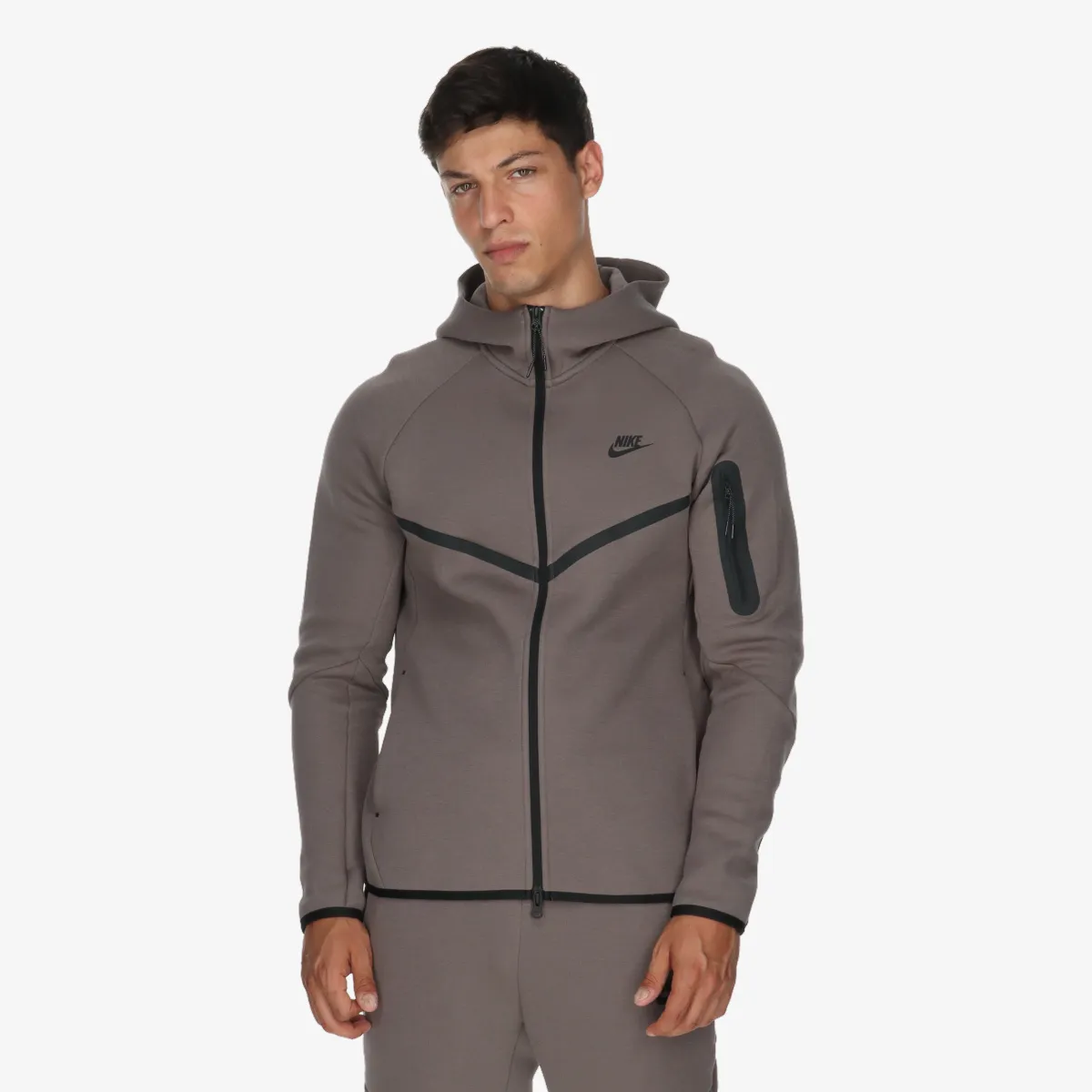 NIKE Hanorac M NK TCH FLC FZ WR HOODIE
