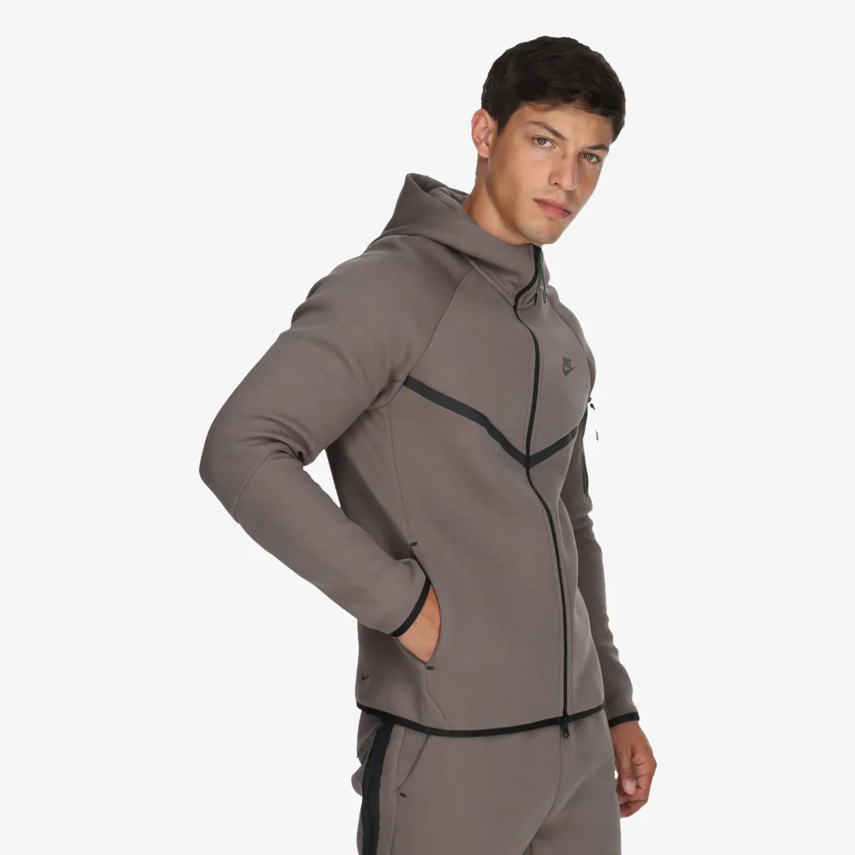 NIKE Hanorac M NK TCH FLC FZ WR HOODIE 