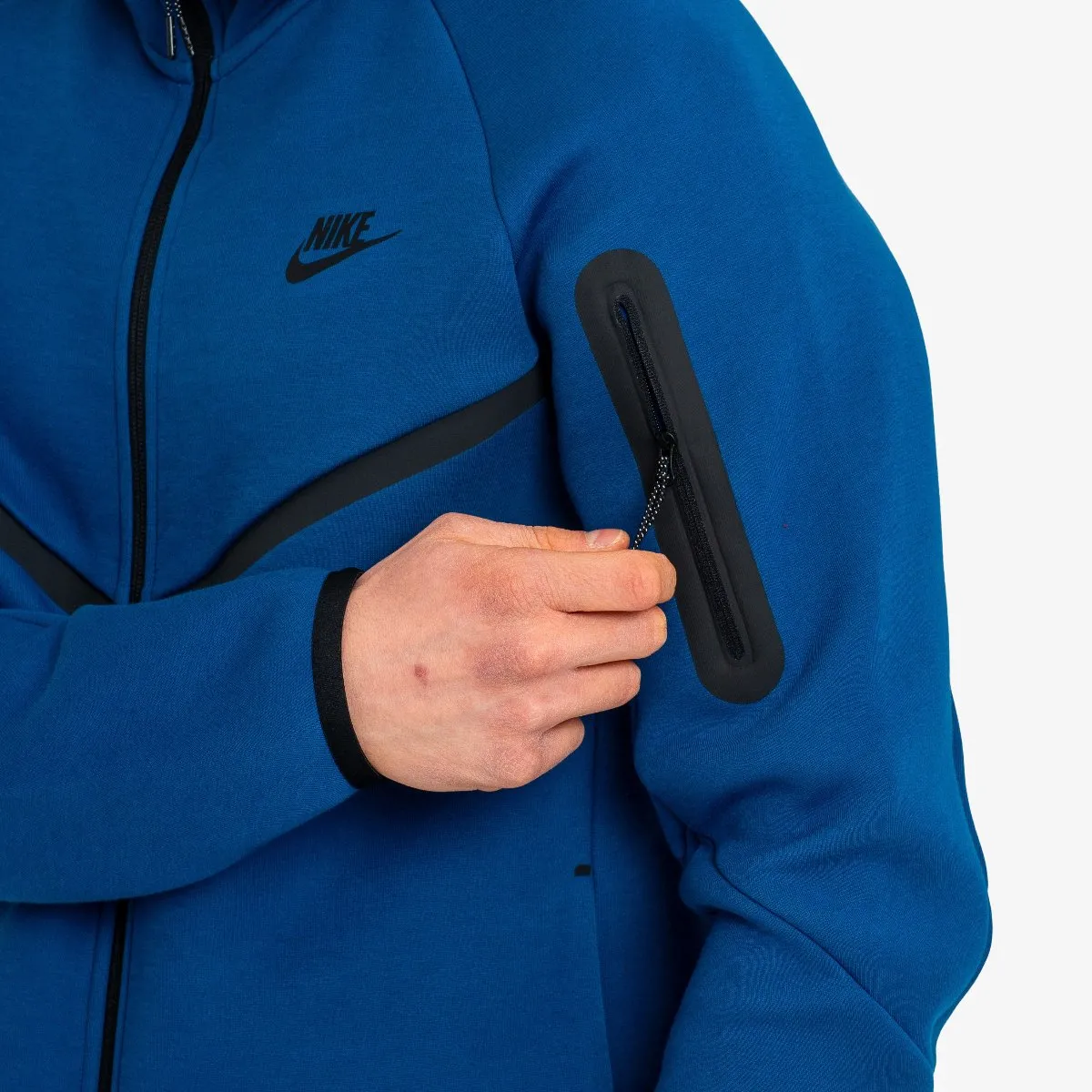 NIKE Hanorac M NK TCH FLC FZ WR HOODIE