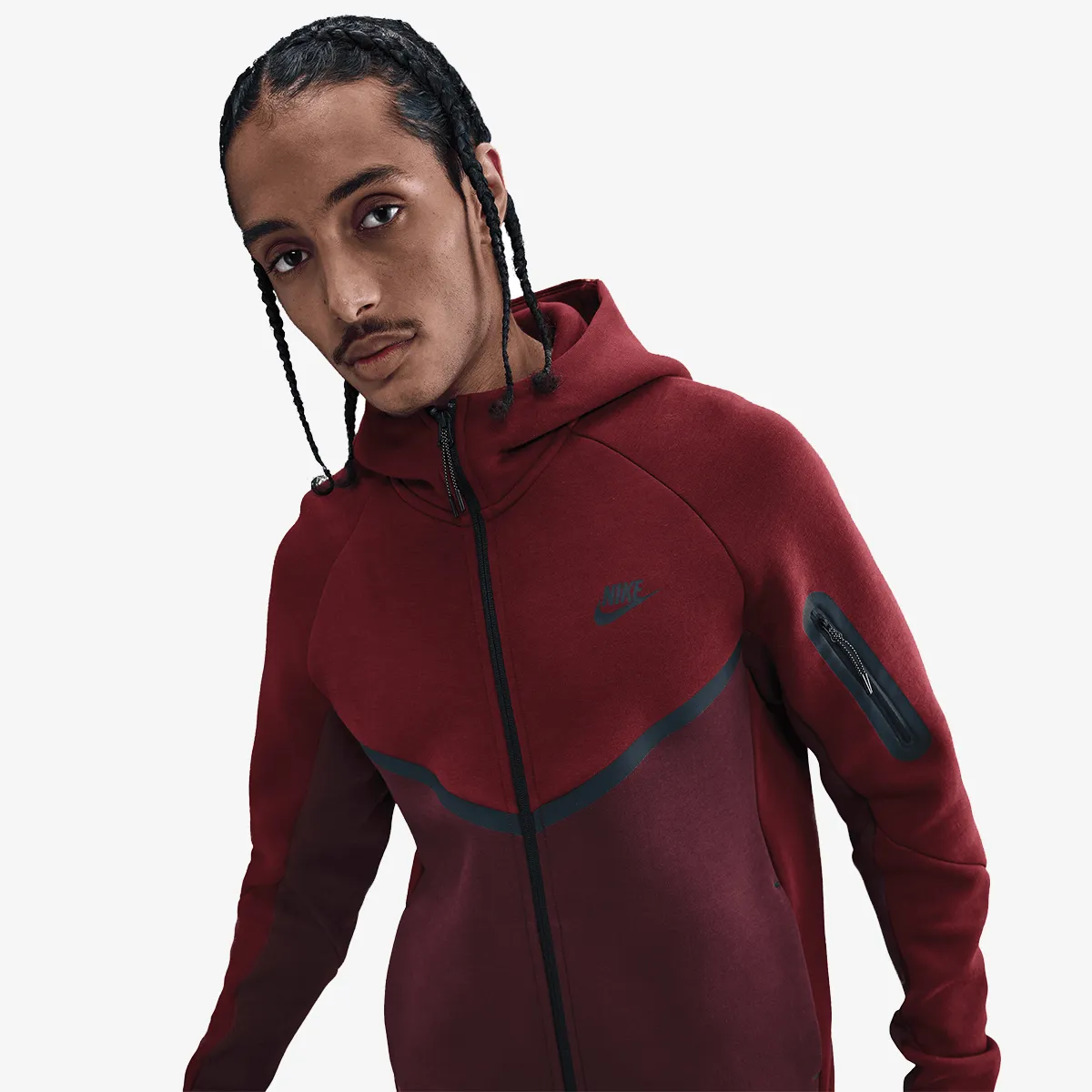 NIKE Hanorac M NK TCH FLC FZ WR HOODIE 