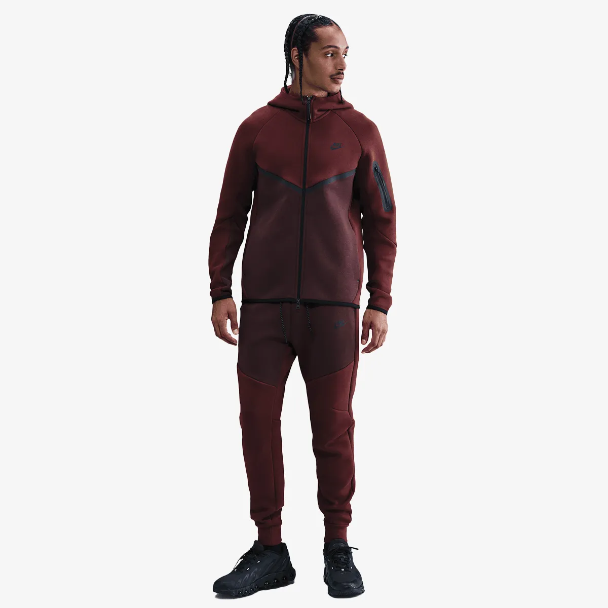 NIKE Pantaloni de trening M NK TCH FLC JGGR 