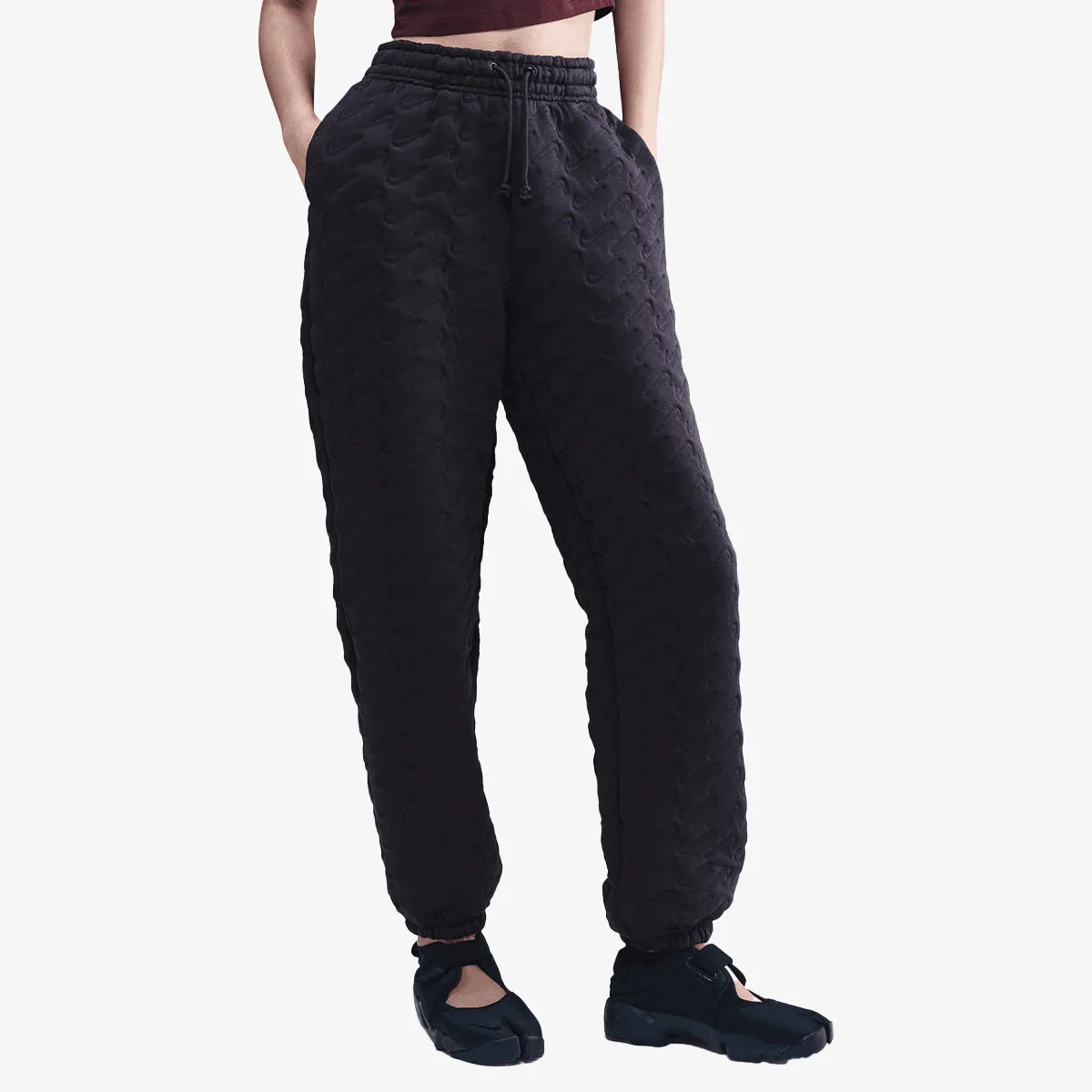 NIKE Pantaloni de trening W NSW PHNX FLC HR OS AOJ PANT 