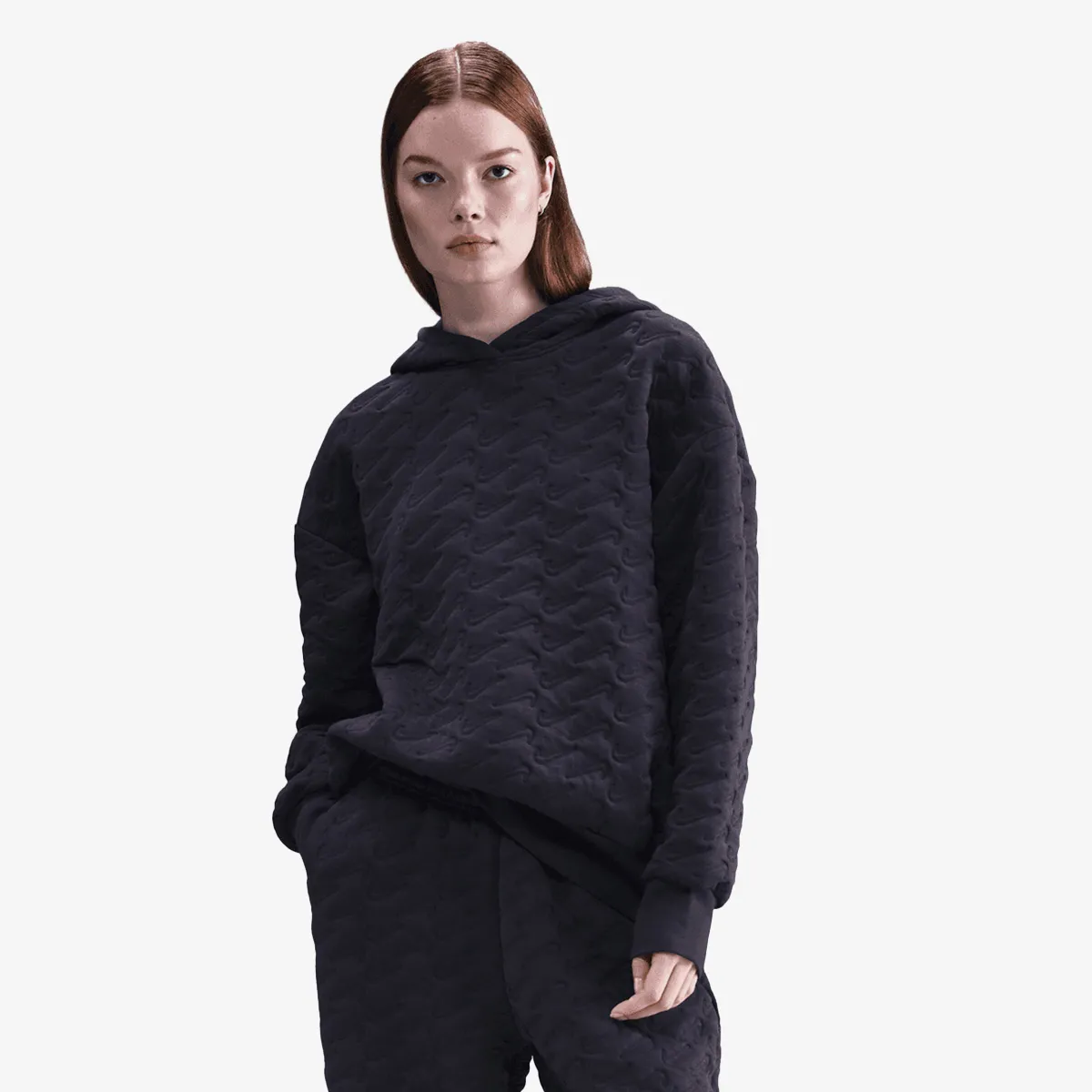NIKE Hanorac W NSW PHNX FLC LSE AOJ PO HDY 