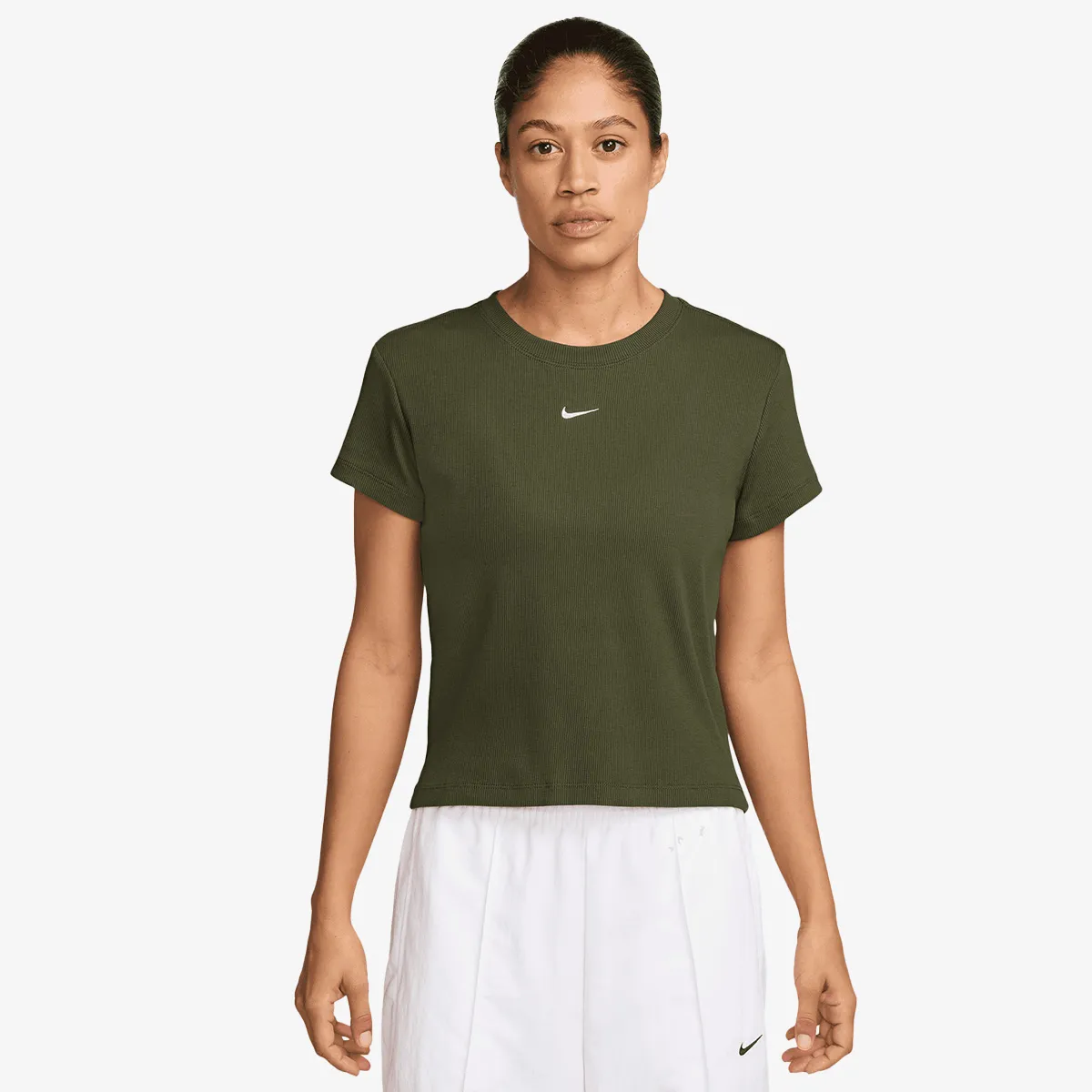 NIKE Tricou W NSW RIB  TGHT SS TEE 