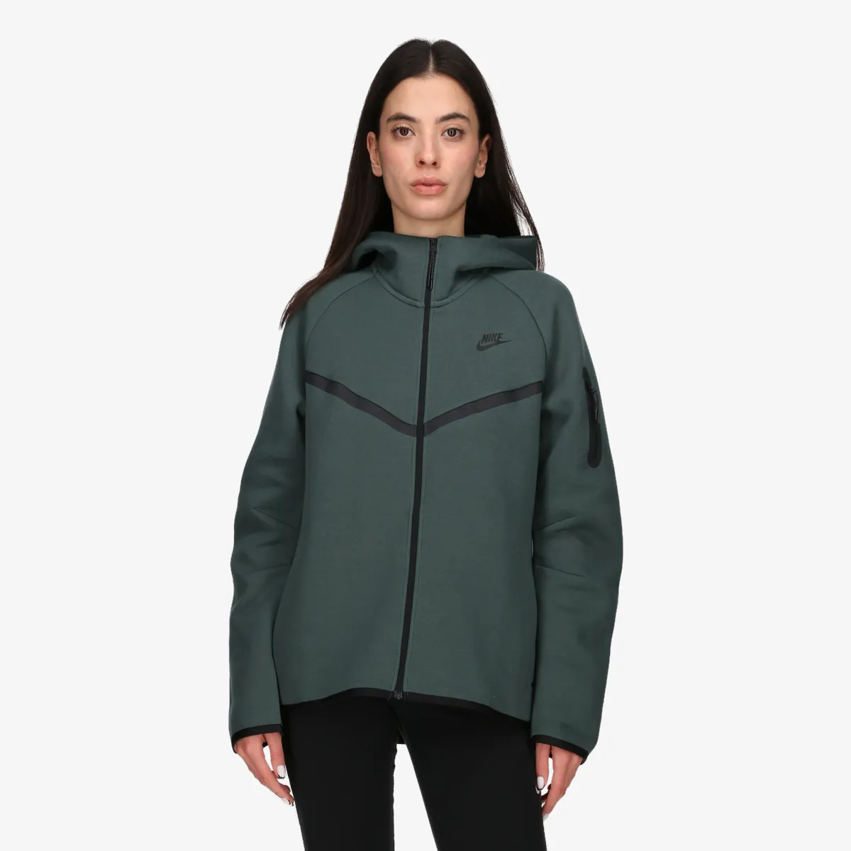 NIKE Hanorac W NSW TCH FLC WR FZ HDY 2 