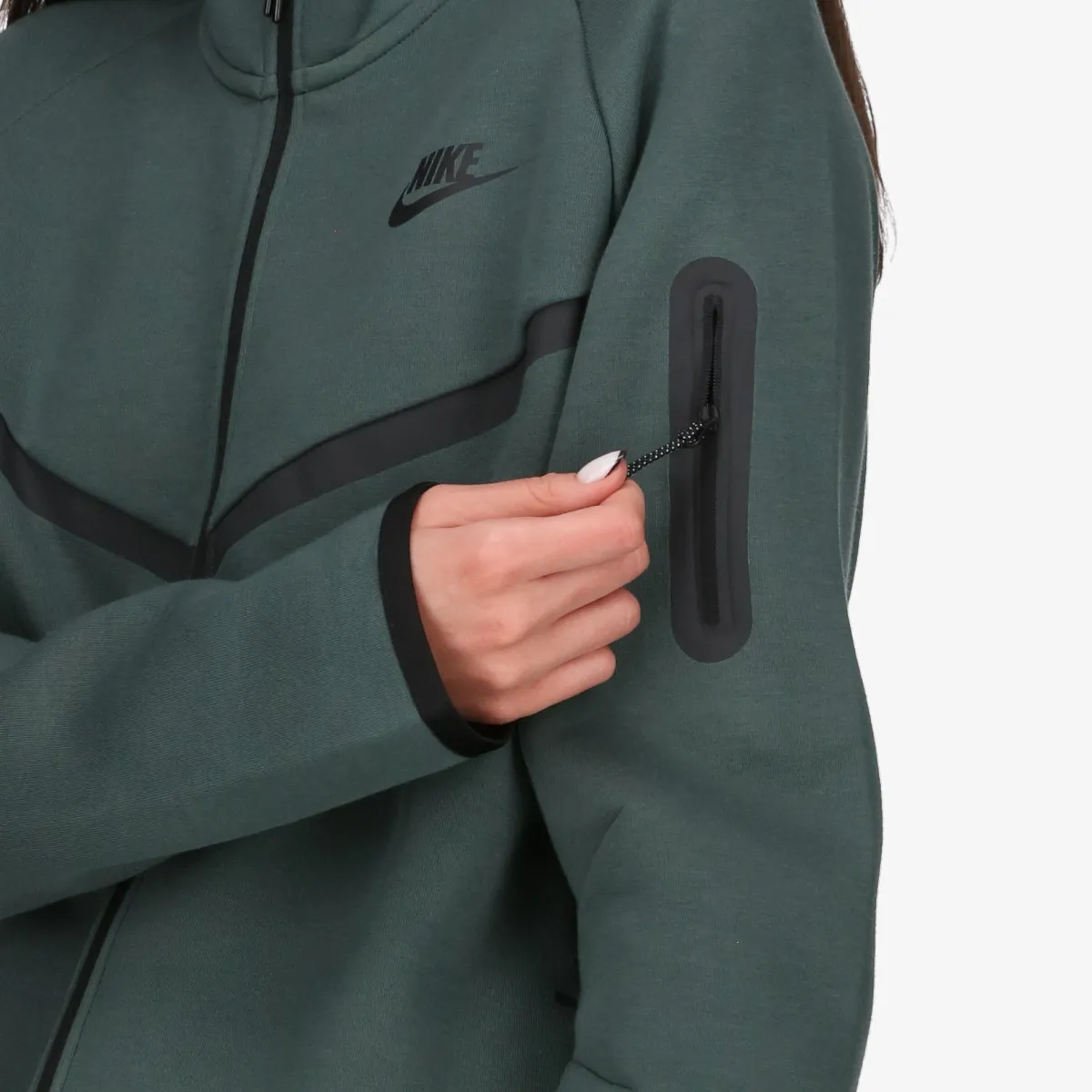 NIKE Hanorac W NSW TCH FLC WR FZ HDY 2 