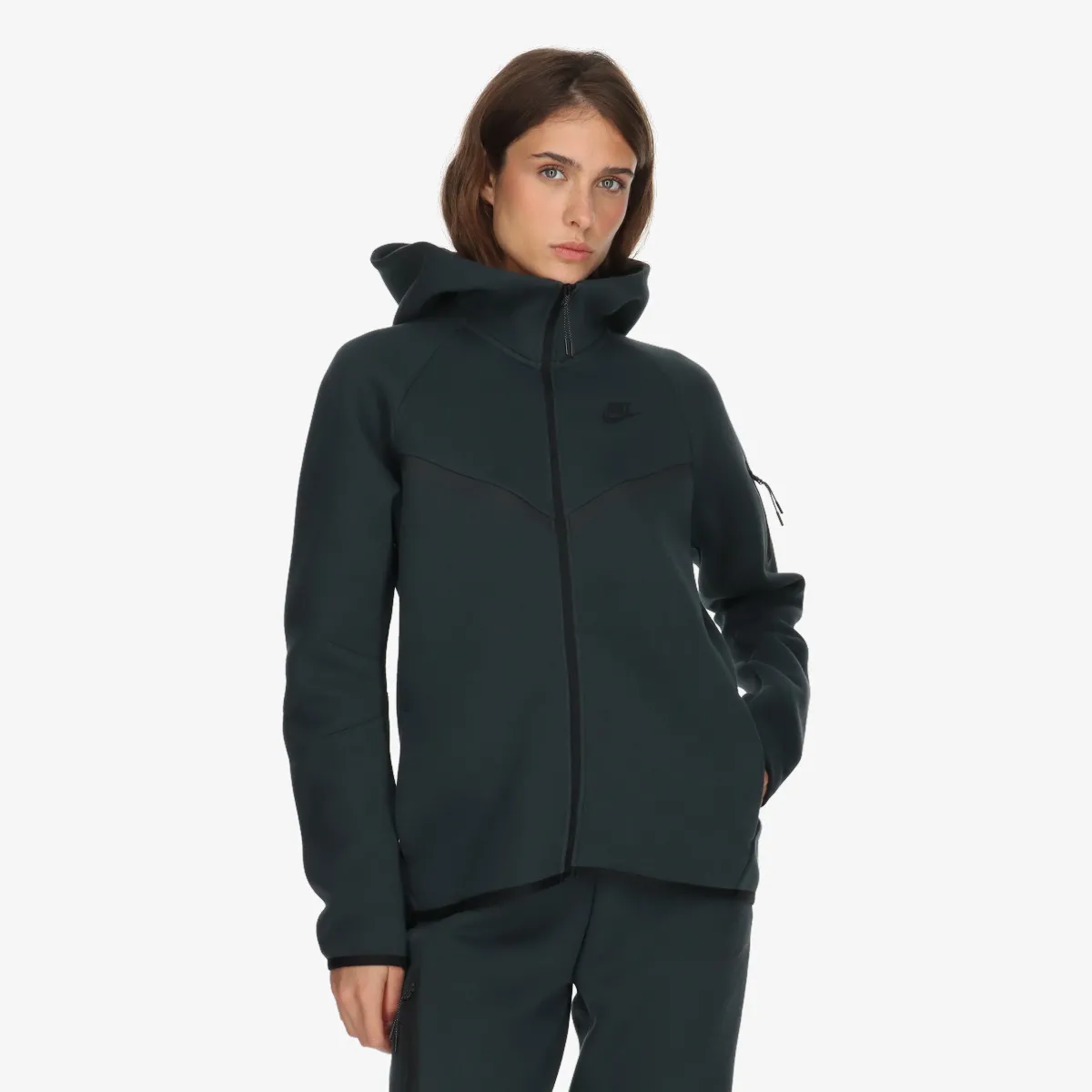 NIKE Hanorac W NSW TCH FLC WR FZ HDY 2 