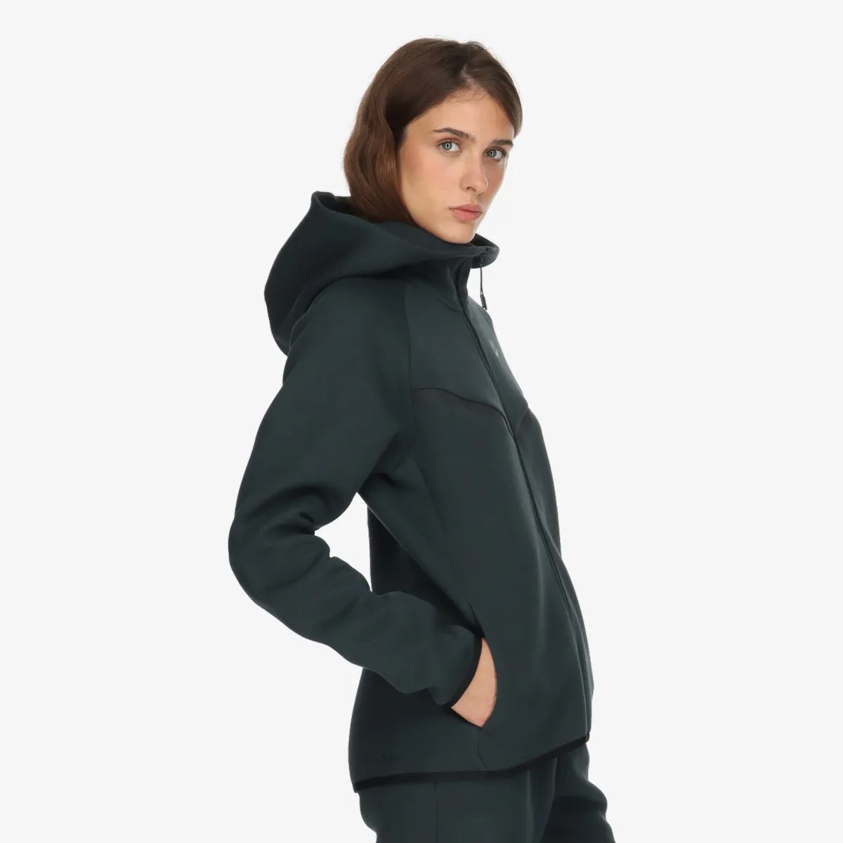 NIKE Hanorac W NSW TCH FLC WR FZ HDY 2 