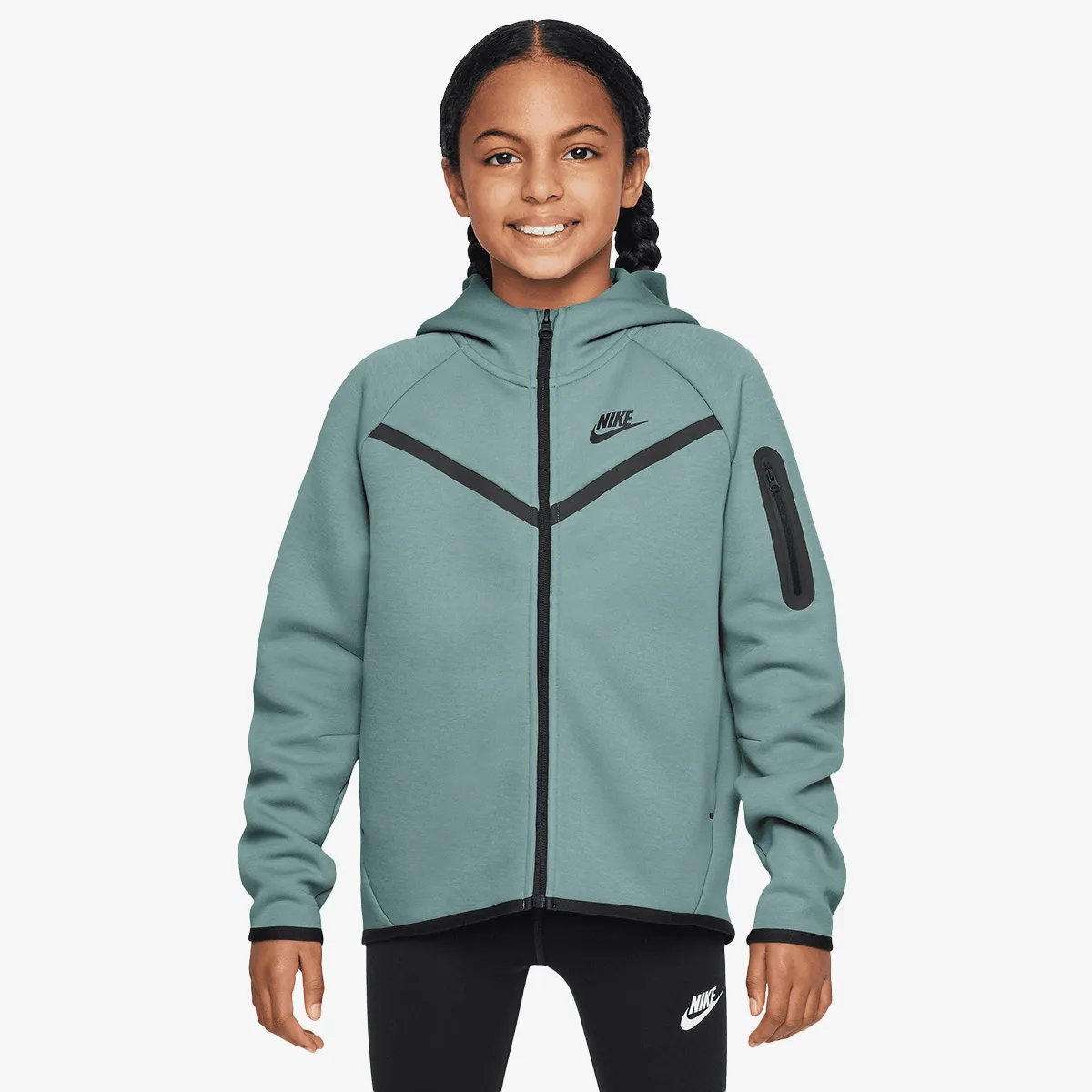 NIKE Hanorac G NSW TCH FLC HD FZ LS - PD 