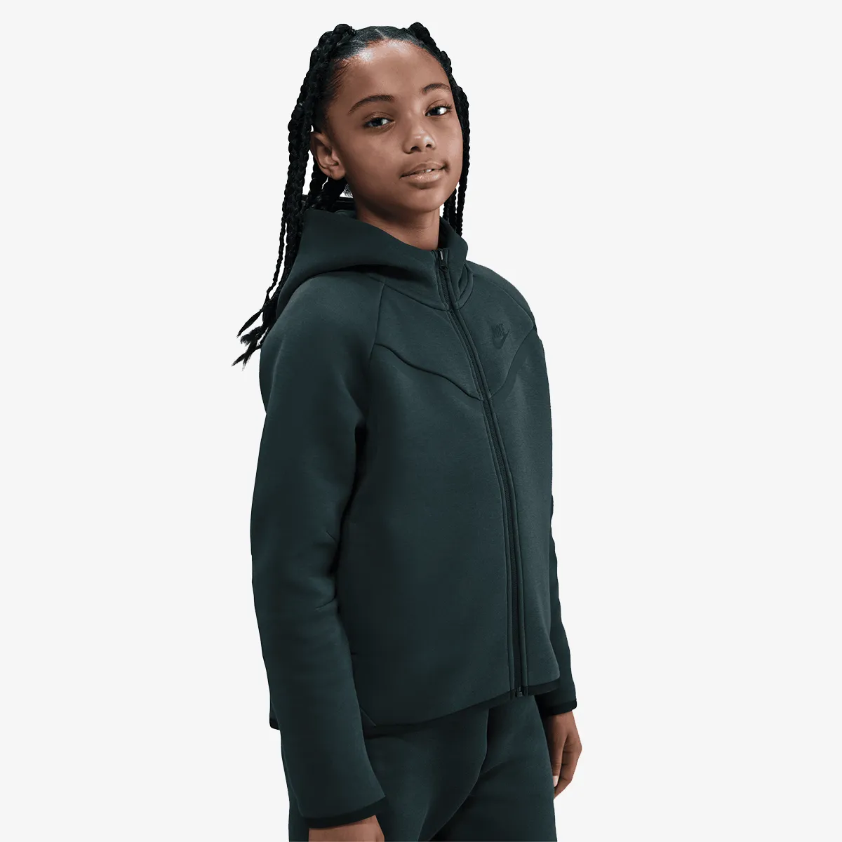 NIKE Hanorac G NSW TCH FLC HD FZ LS - PD 