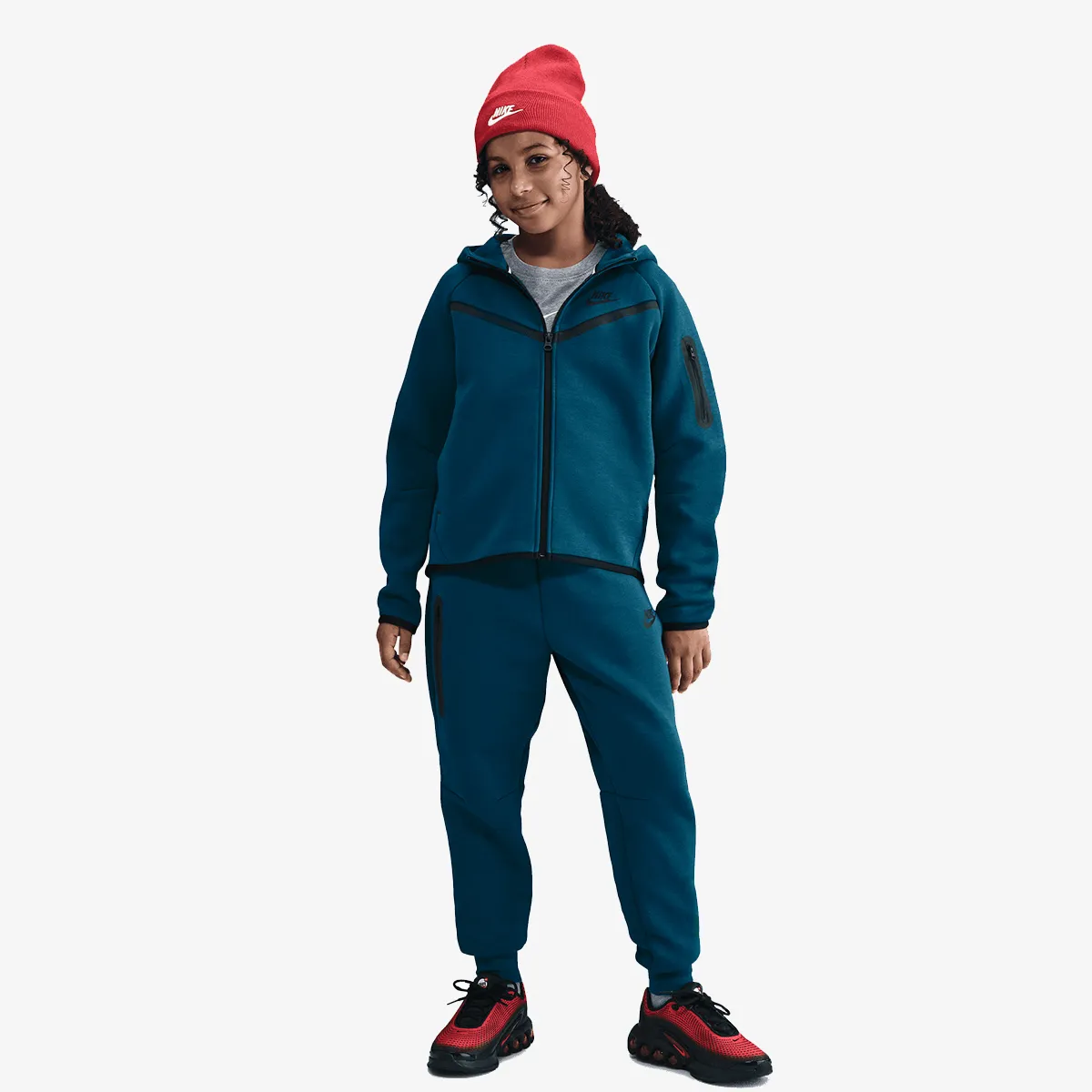 NIKE Hanorac G NSW TCH FLC HD FZ LS - PD 