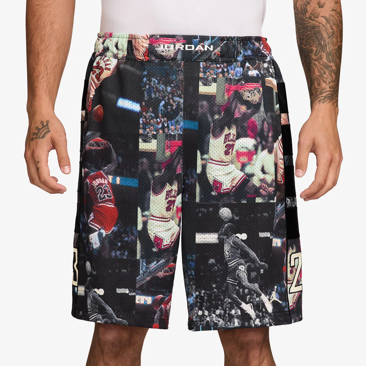 NIKE Pantaloni scurti M J FLT AOP CTSC SHO 