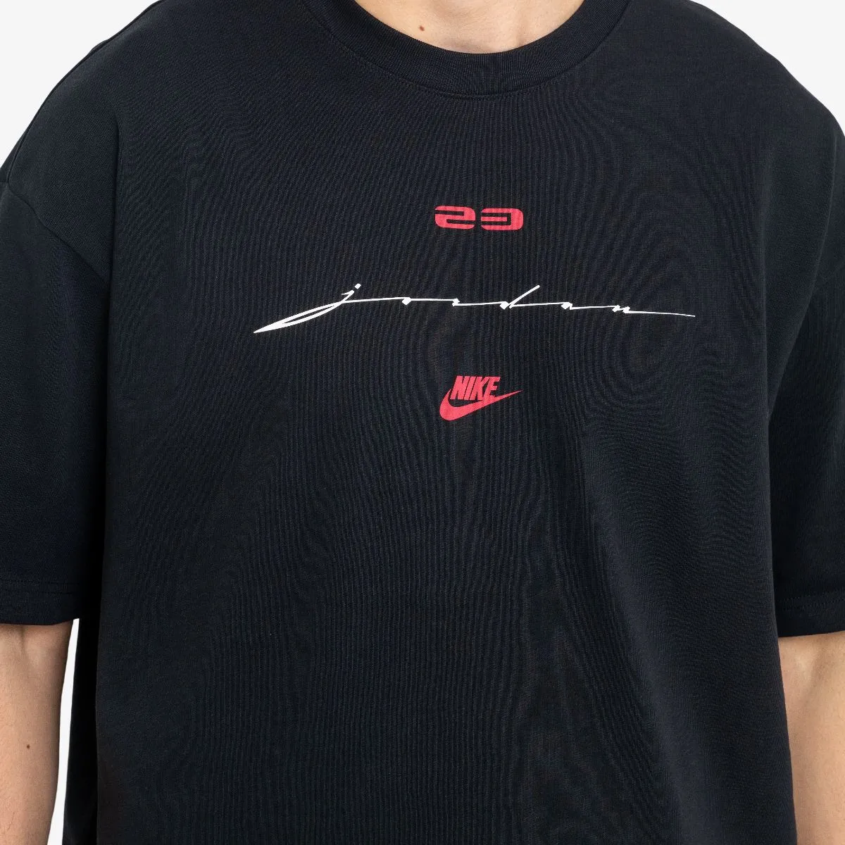 NIKE Tricou M J FLT SCRIPT BOXY SS CREW 