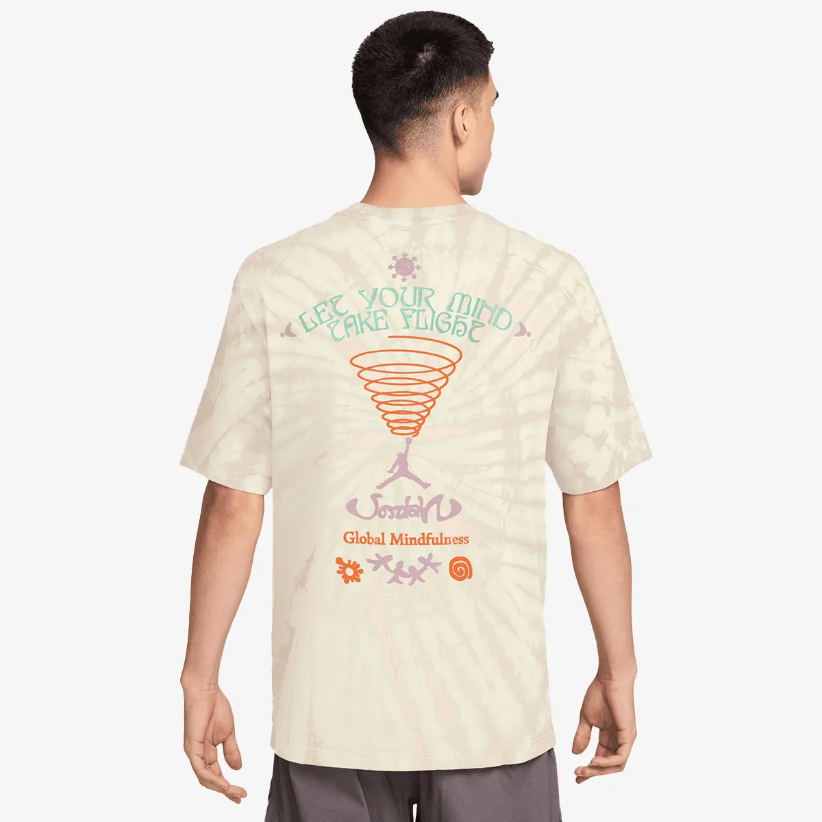 JORDAN Tricou M J BRK TIE DYE FEST SS CRW 