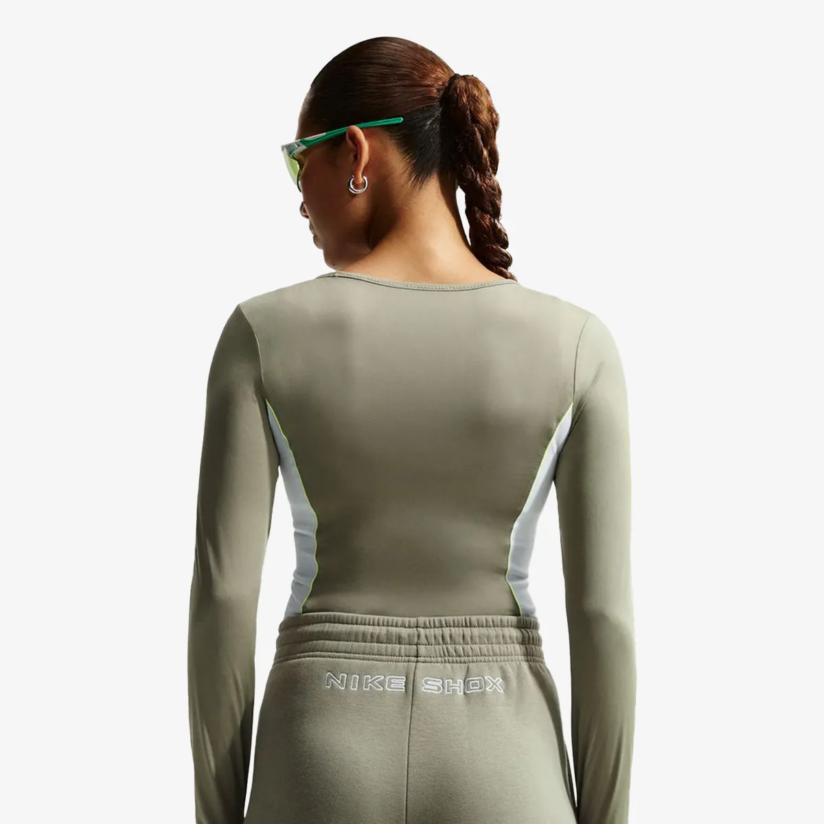 NIKE Tricou maneca lunga W NSW LS TOP SHOX 