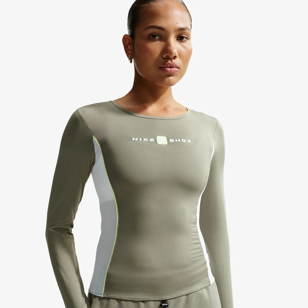 NIKE Tricou maneca lunga W NSW LS TOP SHOX 