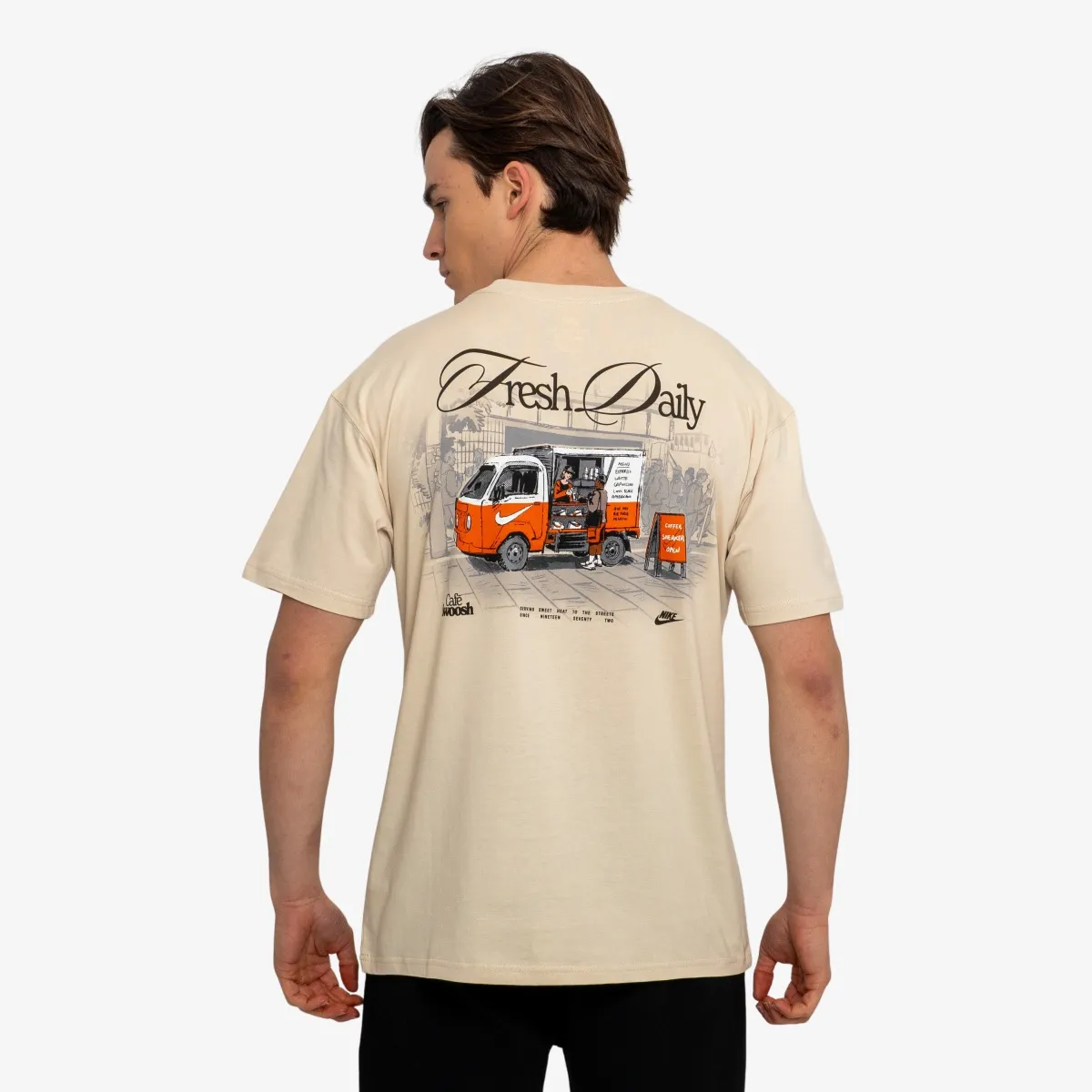 NIKE Tricou U NSW TEE LSE CAFE SWOOSH VAN 