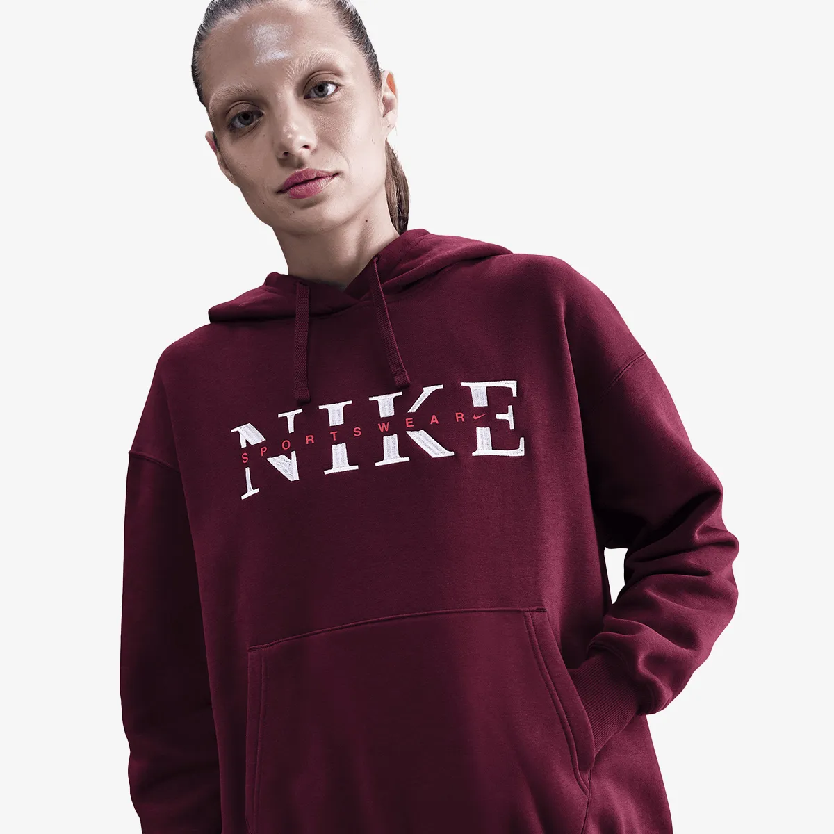 NIKE Hanorac W NSW PHNX FLC PO HOOD GLS 