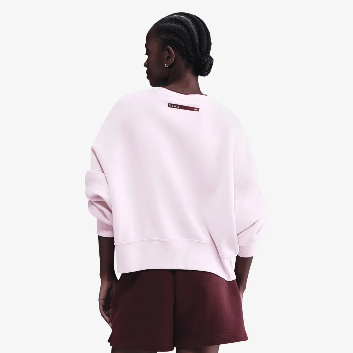 NIKE Hanorac W NSW PHNX FLC CREW GLS 