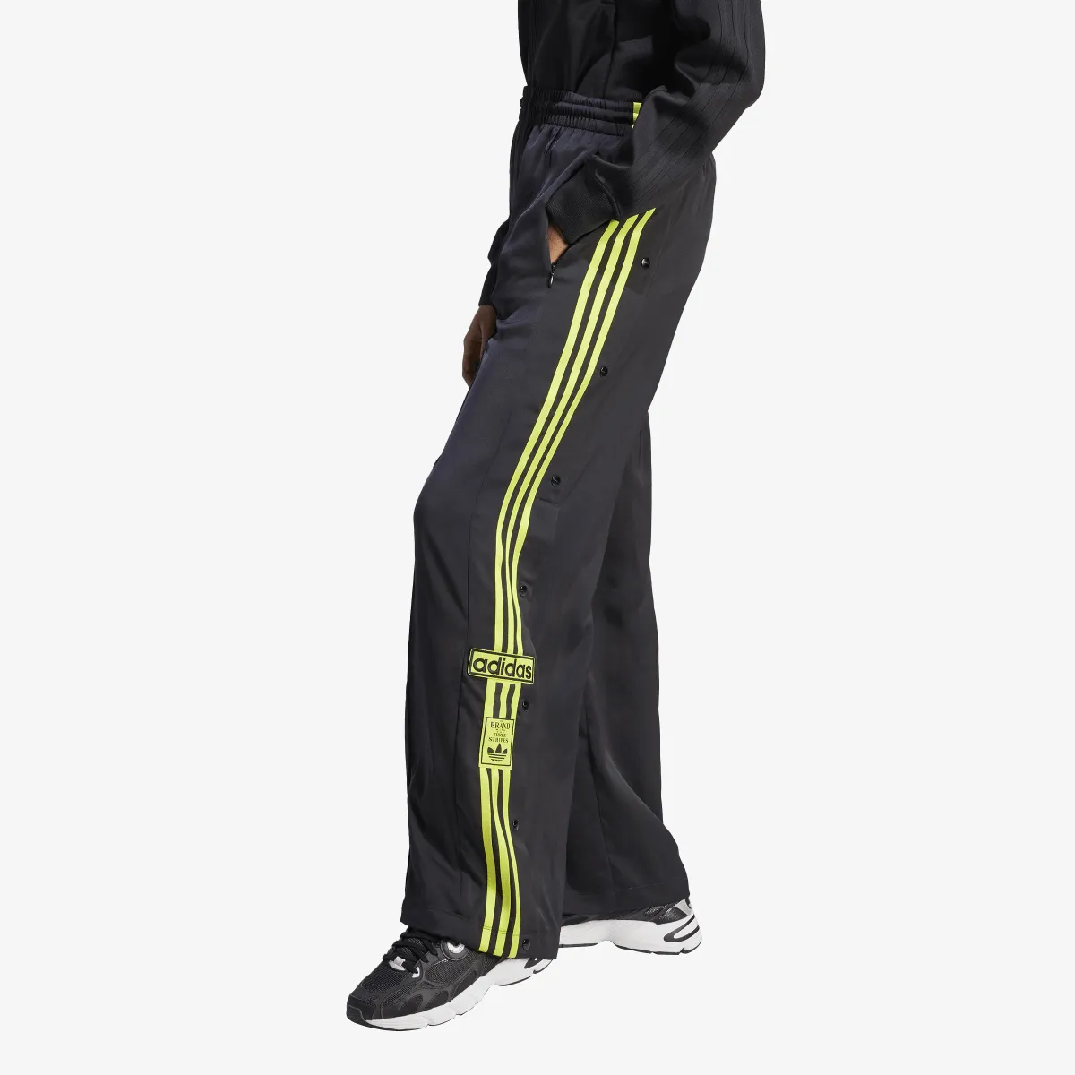 ADIDAS Pantaloni de trening ADIBREAK SATIN WIDE LEG PANTS 