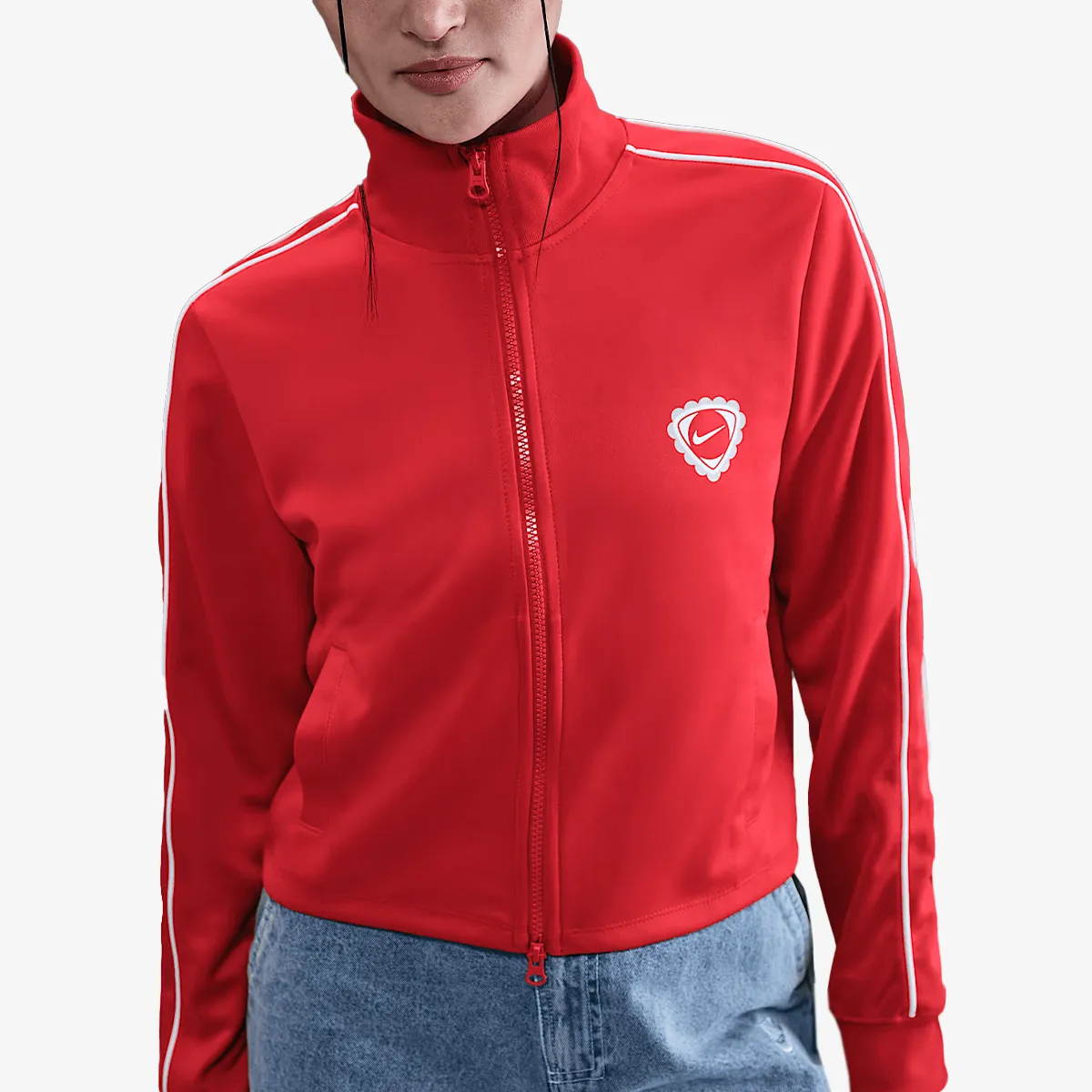 NIKE Tricou maneca lunga W NSW RETRO PK JACKET TRND 