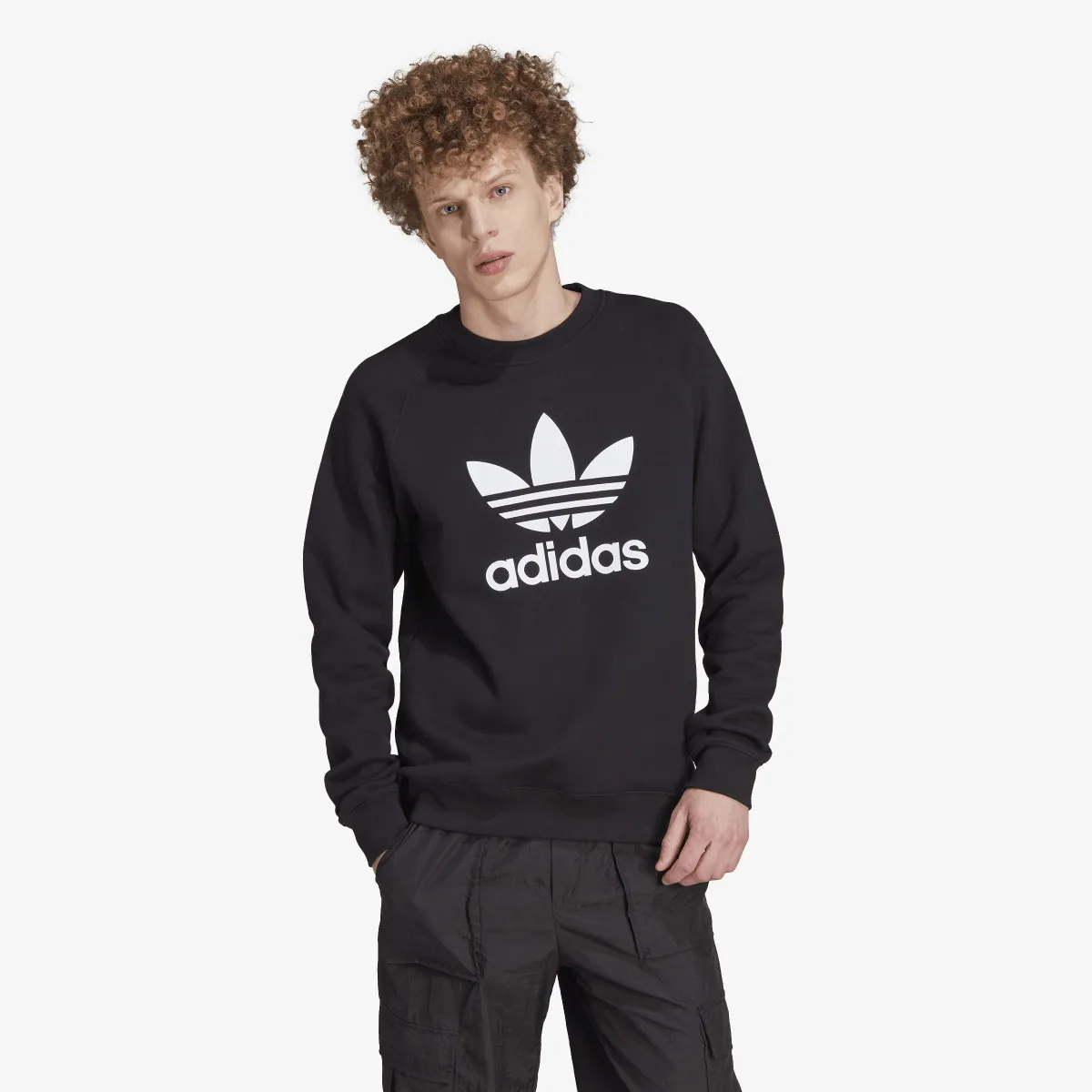 ADIDAS Tricou maneca lunga TREFOIL CREW 