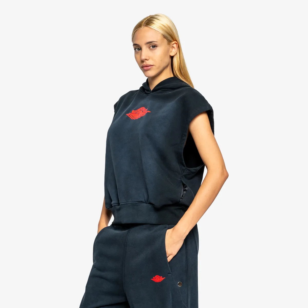 JORDAN Tricou W J FLT FLC FT SS TOP WNGS 