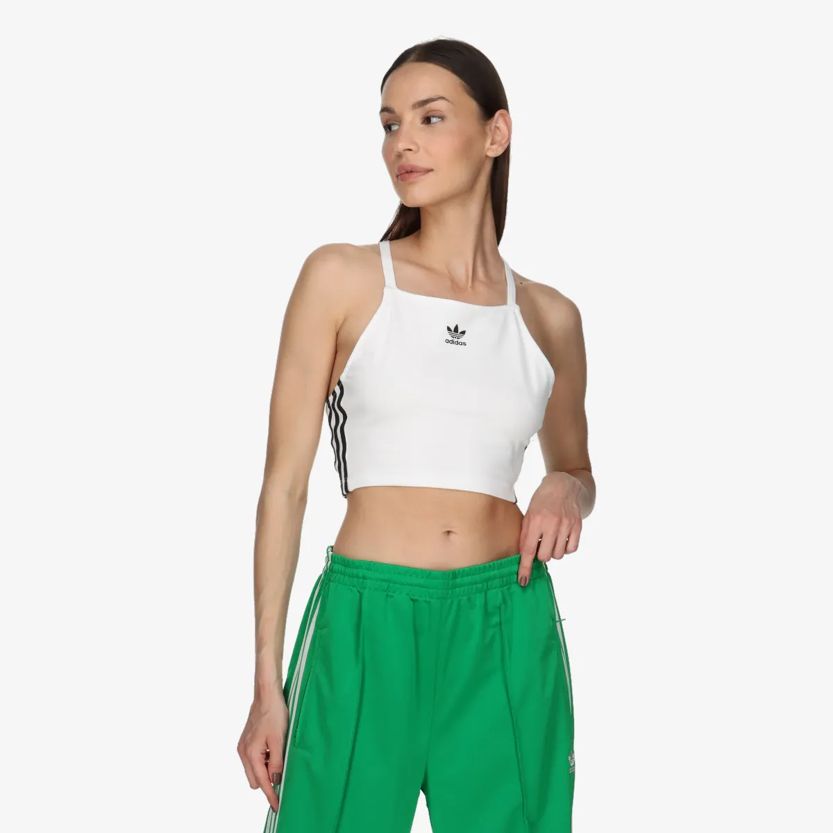 ADIDAS Tricou 3 S CROP TOP 