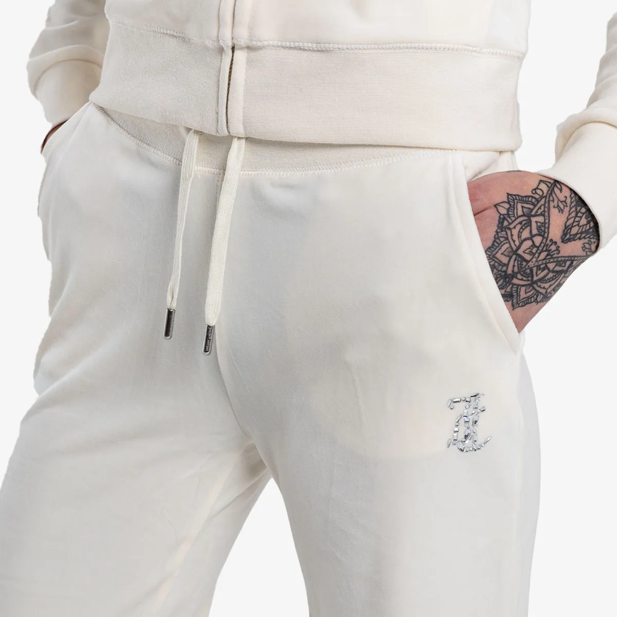 JUICY COUTURE Pantaloni de trening MINI MIXED CRYSTAL DEL RAY