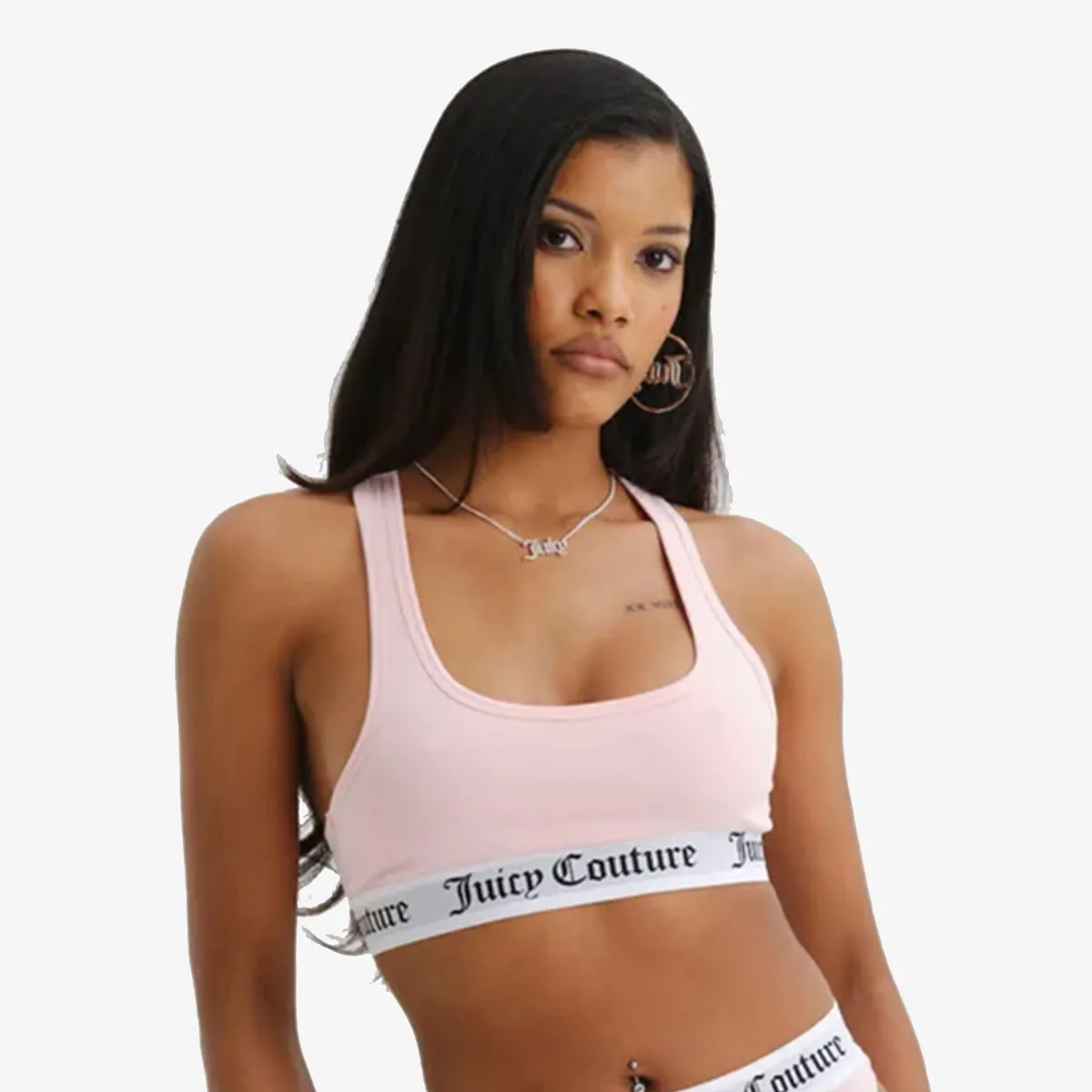 JUICY COUTURE Bustiere COTTON BRALETTE WITH ELASTIC 