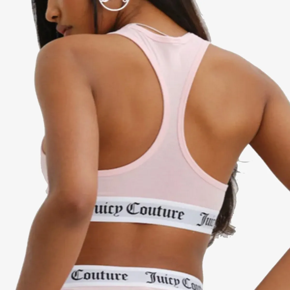 JUICY COUTURE Bustiere COTTON BRALETTE WITH ELASTIC 
