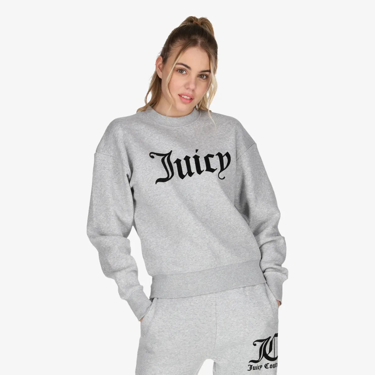 JUICY COUTURE Hanorac EMILIA CREW NECK 