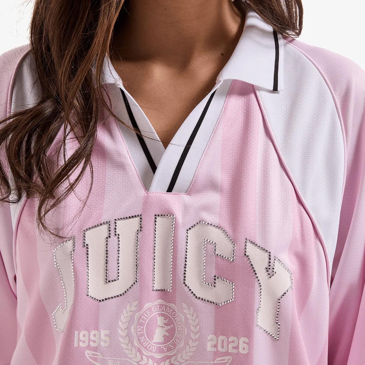 JUICY COUTURE Tricou JUICY FOOTBALL POLO 