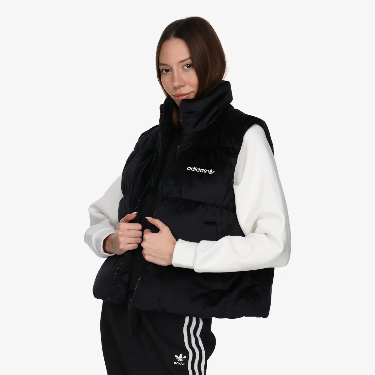 ADIDAS Jacheta VELVET VEST 