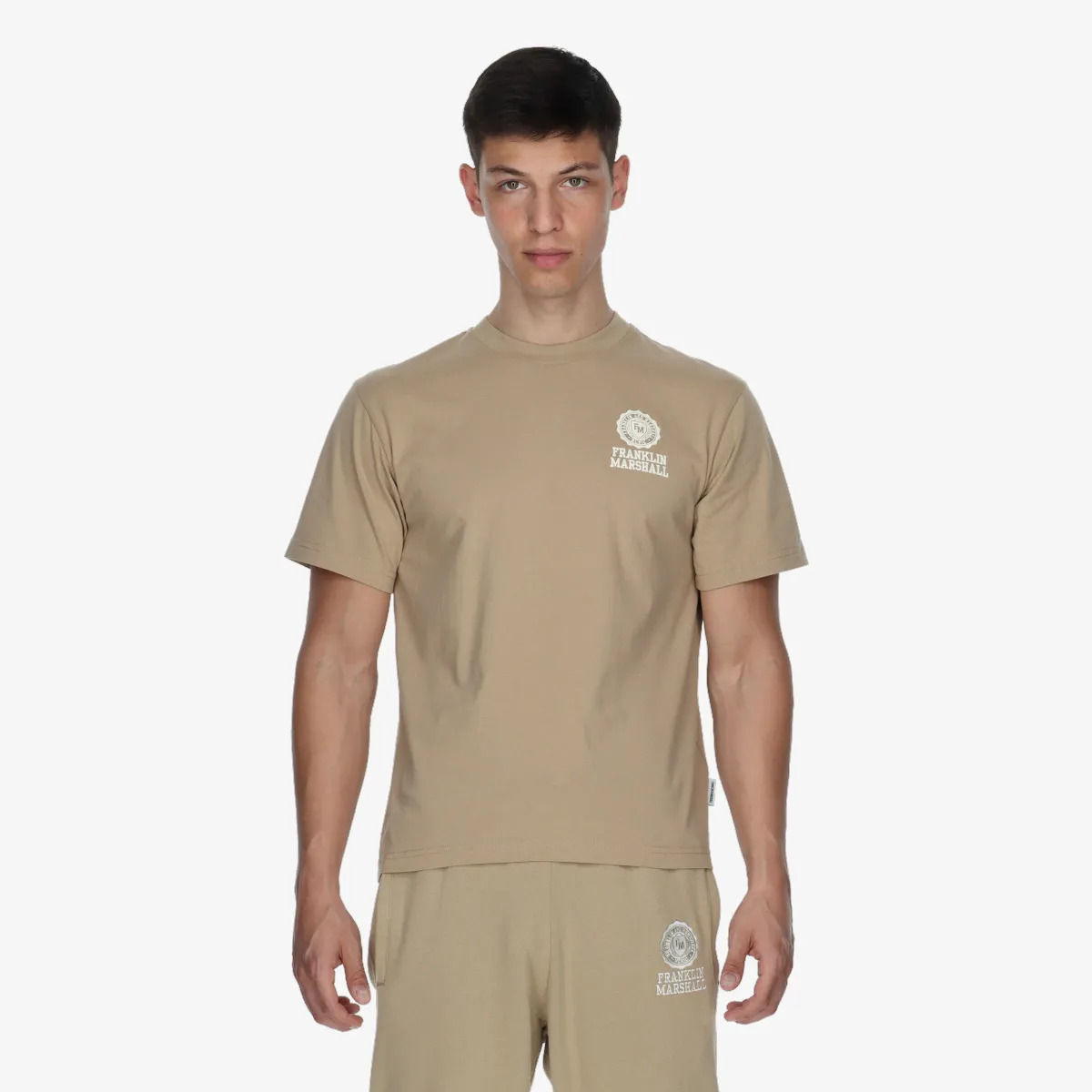 FRANKLIN & MARSHALL Tricou PIECE DYED 24/1 JERSEY 