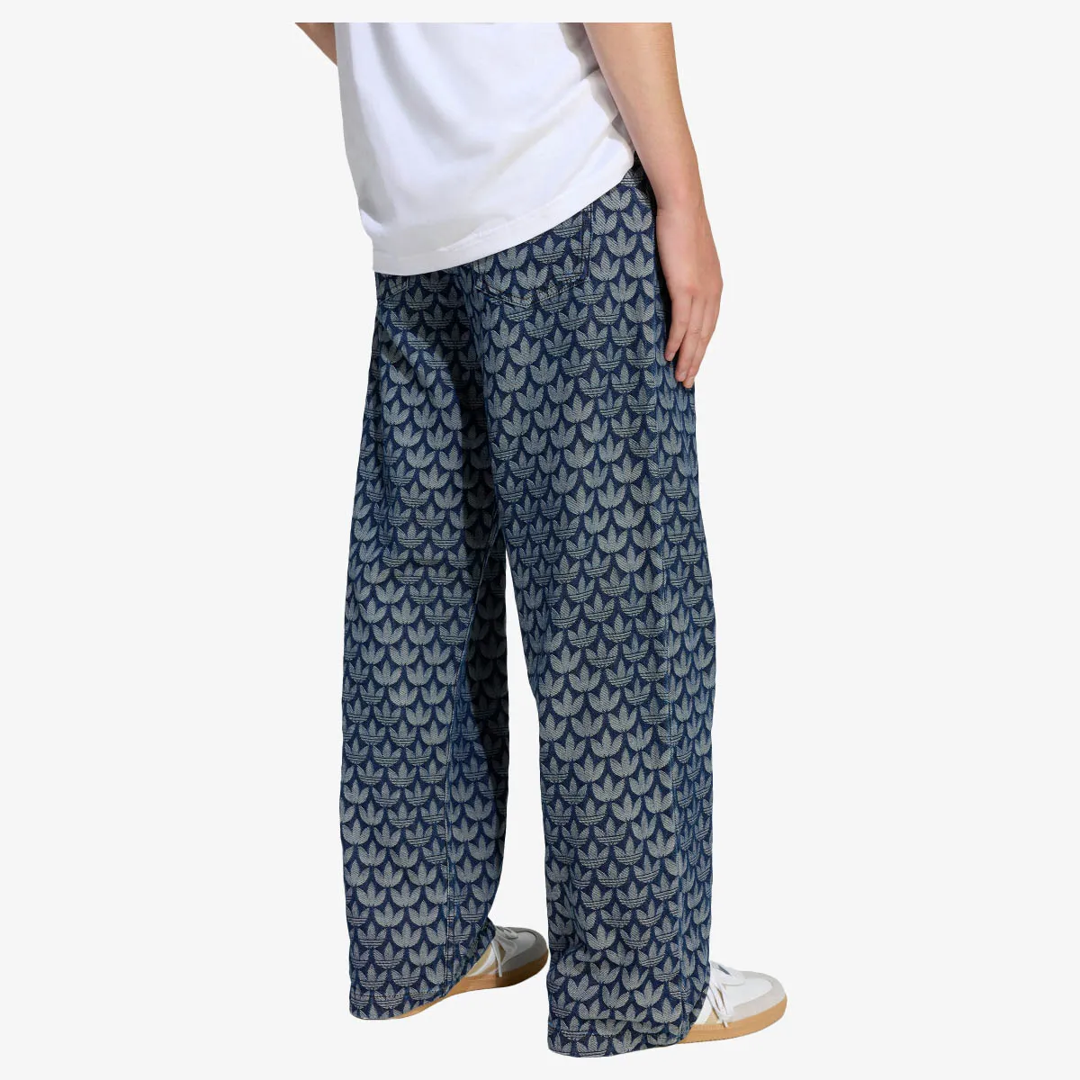 ADIDAS Pantaloni Denim Monogram 