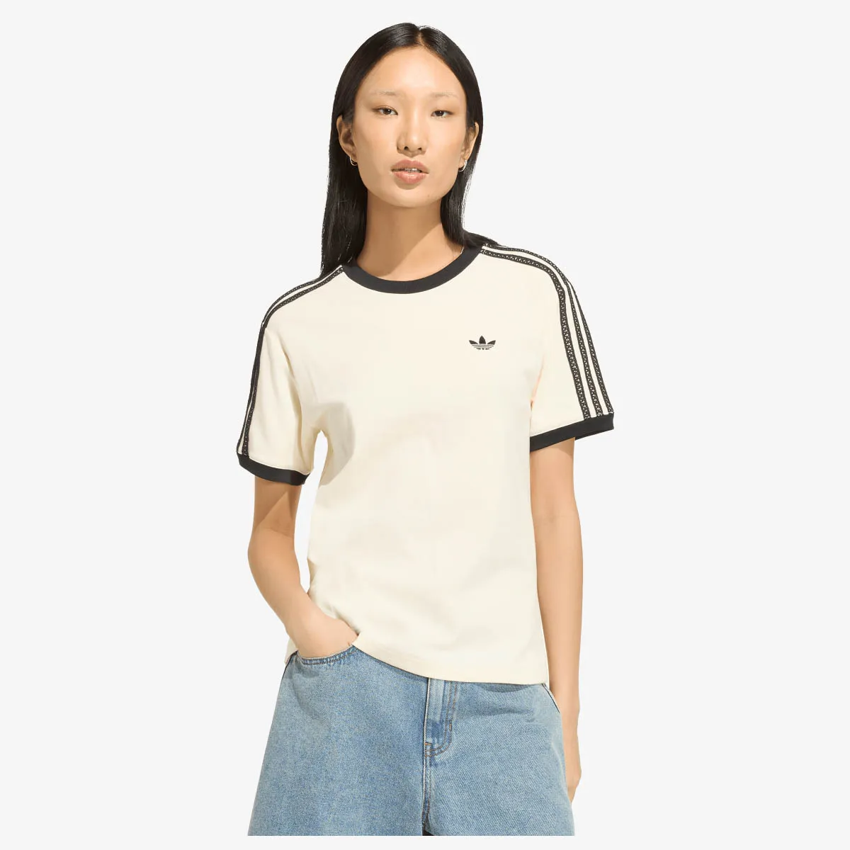 ADIDAS Tricou 3 STRIPES TEE 