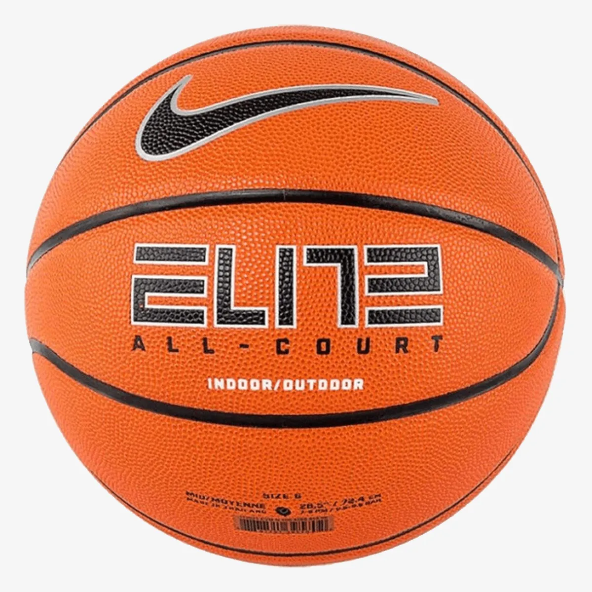 JR NIKE Mingi NIKE ELITE ALL COURT 8P 2.0 DEFLATED AMB 