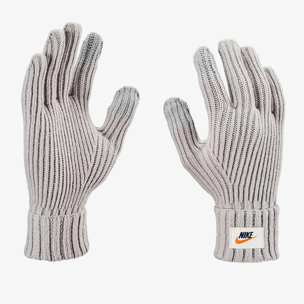 JR NIKE Manusi NIKE U CITY KNIT GLOVE COLLEGE GREY/SAIL 