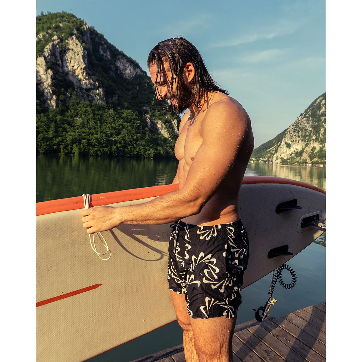 NIKE SWIM Pantaloni scurti 5 Volley Short