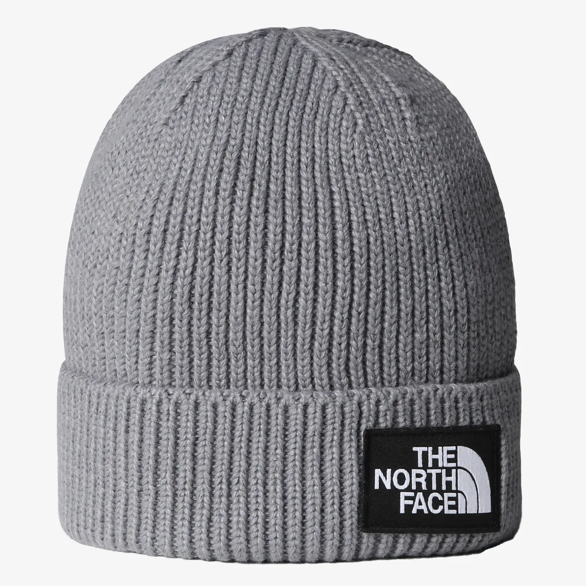 THE NORTH FACE PALARIE TNF LOGO BOX CUFFED BEANIE 