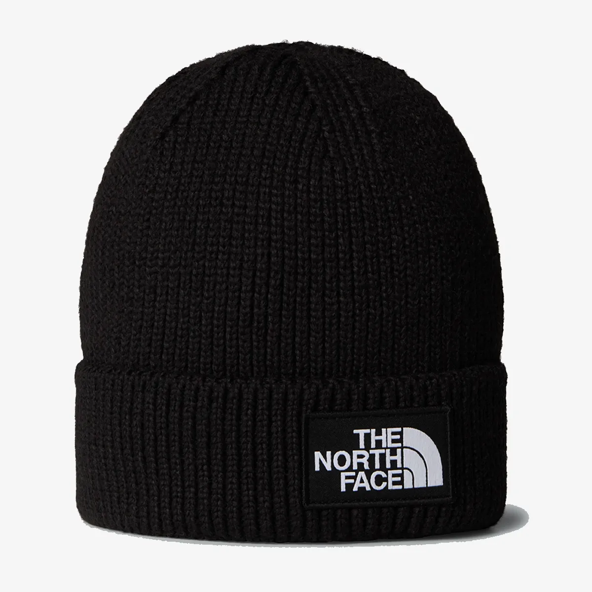 THE NORTH FACE PALARIE TNF LOGO BOX CUFFED BEANIE 