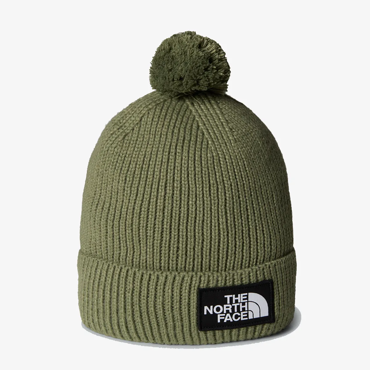 THE NORTH FACE PALARIE TNF LOGO BOX POM BEANIE 