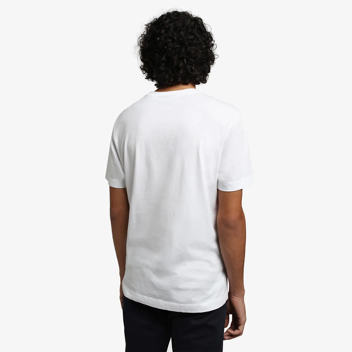 NAPAPIJRI Tricou S-AYAS BRIGHT WHITE 002 