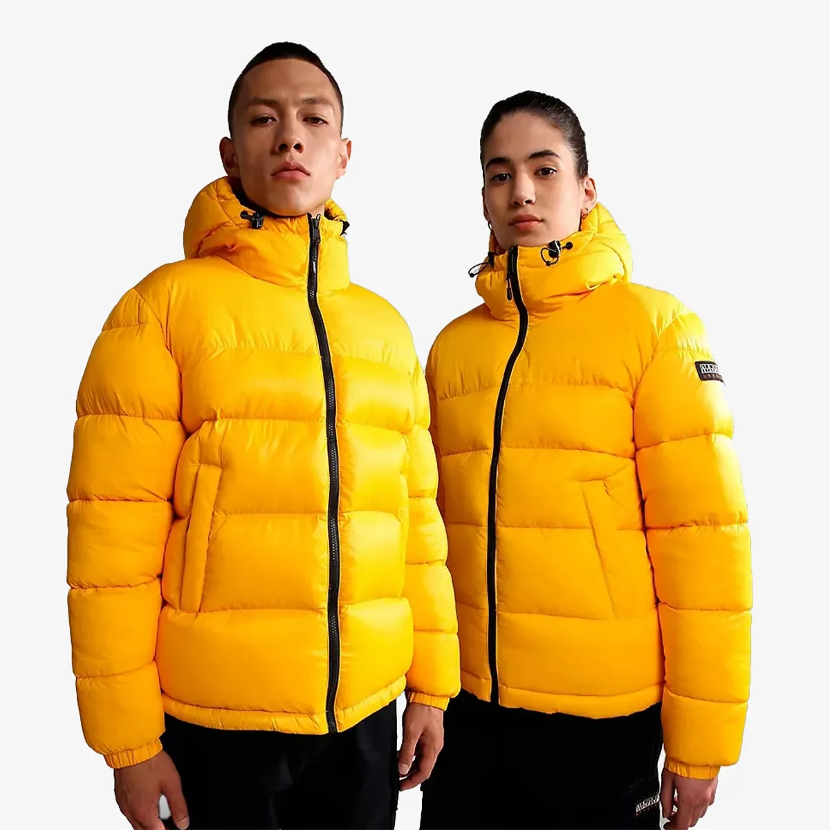 NAPAPIJRI Jacheta A-HORNELEN YELLOW RAY 