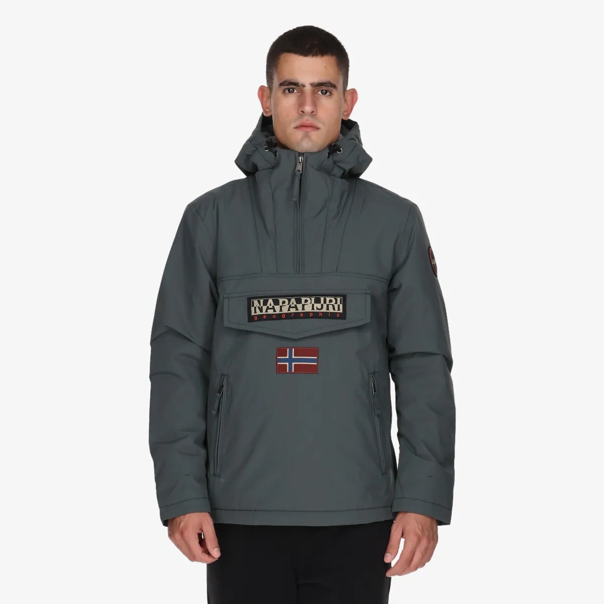 NAPAPIJRI Jacheta RAINFOREST POCKET 2 G1S GREEN URBAN 