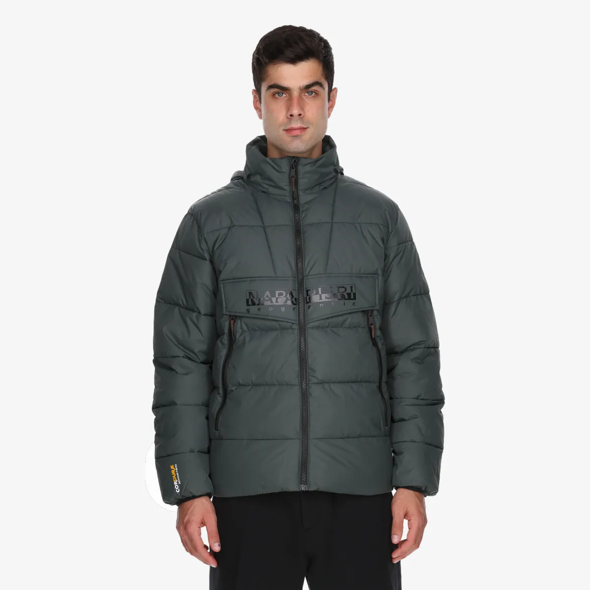 NAPAPIJRI Jacheta RF PUFFER OPEN G1S GREEN URBAN 